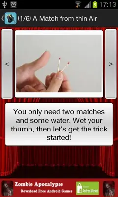 Magic Tricks android App screenshot 0